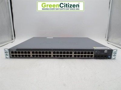 Juniper Networks EX3400-48P 48 Port PoE+ Switch w/ 4x SFP+ 2x QSFP+ 