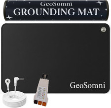 Portable Grounding Mat, for Feet Bed, Complete Earthing, Sleep Pain Relief