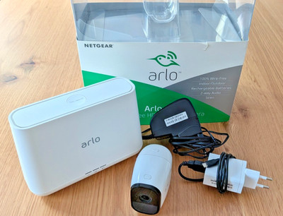 Netgear Arlo Pro HD VMS4130 Überwachungskamera Set VMC4030 Basisstation OVP