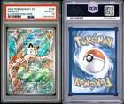 Pokémon TCG Meowth Illustration Rare 106/094 Phantasmal Flames PSA 10
