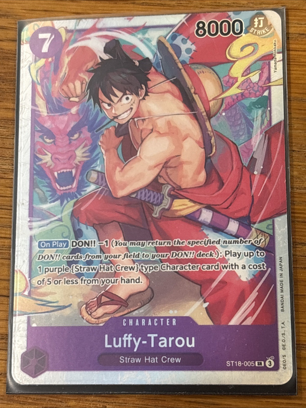 Luffy-Tarou ST18-005 Starter Deck 18: PURPLE Monkey.D.Luffy Foil