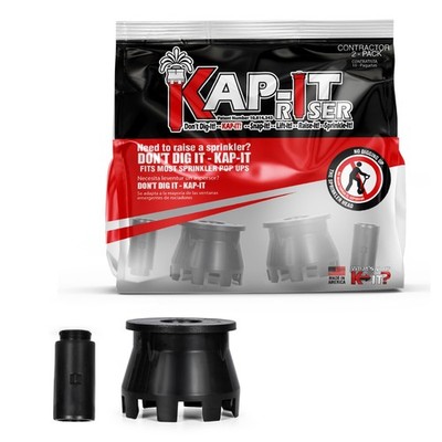 1.5 Inch PopUp Riser Extension 2 Pack, NoDig Stackable Irrigation Height Adap...