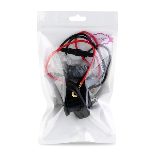 Dual USB Adapter Exquisite Portable Car Supplies Auto Motorcycle - 第 7/9 張圖片