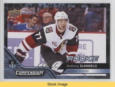 2016-17 Upper Deck Compendium Rookies Blue Anthony DeAngelo #854 READ 5kw
