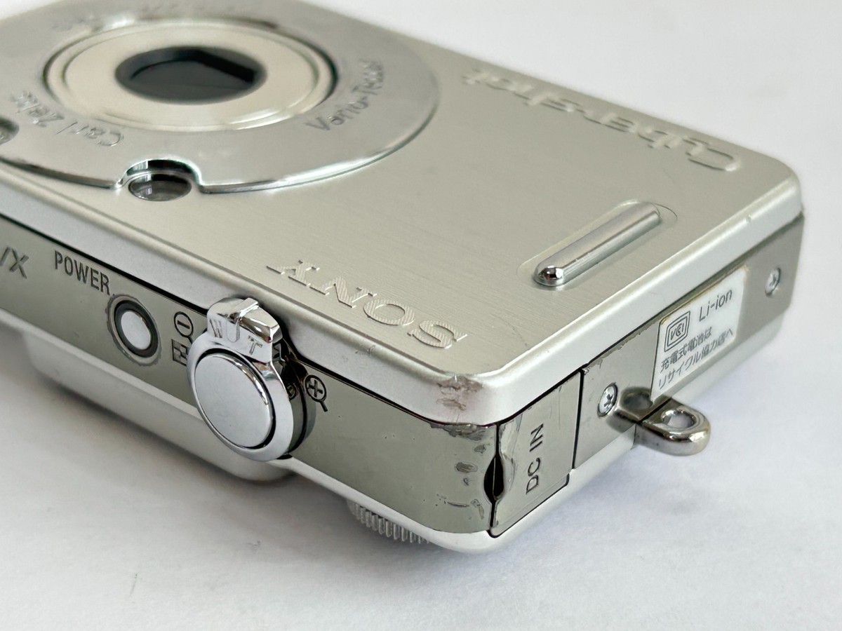 Sony Cyber Shot DSC-W50 Digital Camera Silver 6.0MP 3x Tested