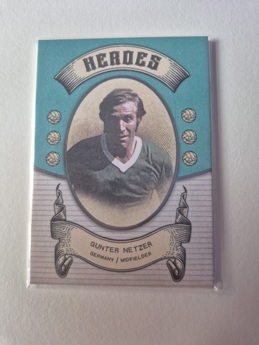 Gunter Netzer Germany Futera Vintage Heroes Football Trading Card 168/250