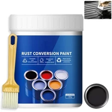 Weatherproof Rust Converter Paint For Metal,Rust Remover for Metals and Prime...