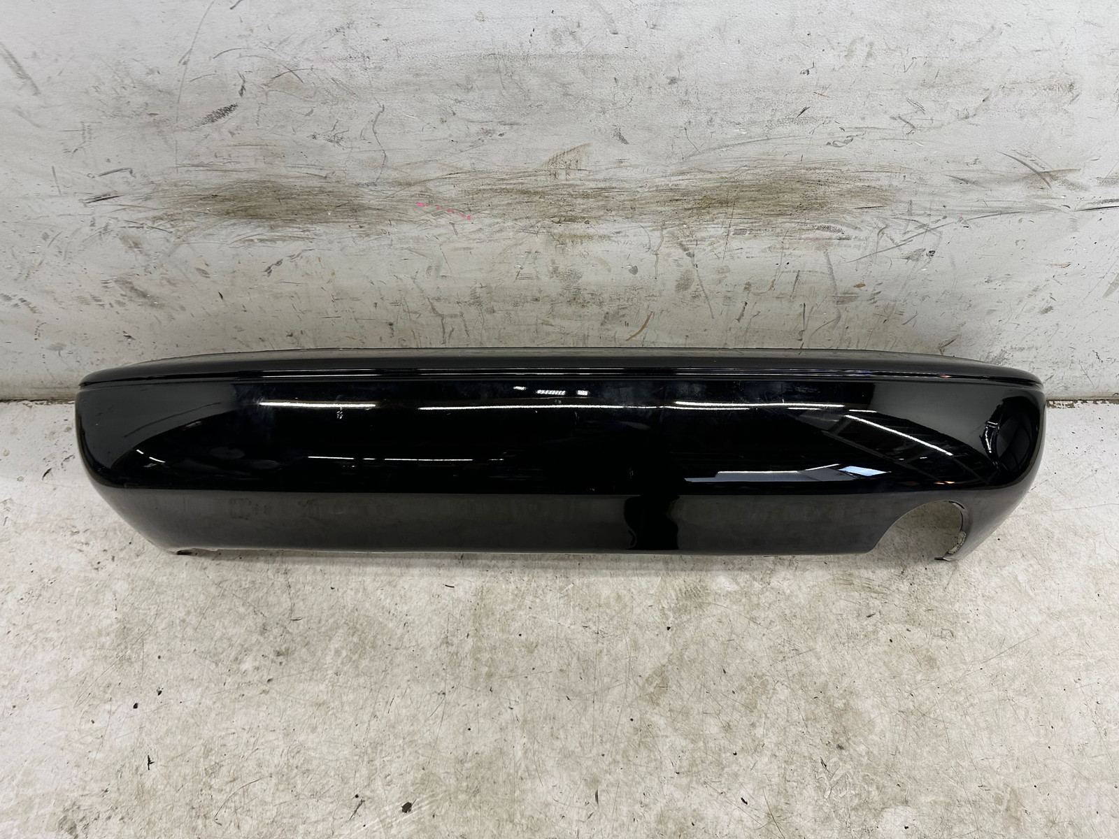 Mazda MX-5 Miata Rear Bumper Cover Black NA 90-97 OEM
