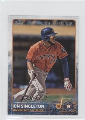 2015 Topps Mini Jon Singleton #358 e9y