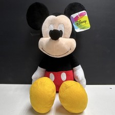 Disney Mickey Mouse Plush Toy Just Play 2020 Black Red Yellow Disney Franchise