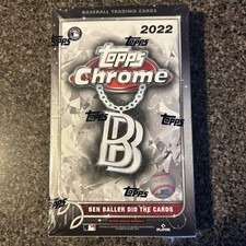 2022 Topps Chrome Ben Baller Edition MLB Baseball Hobby Box New Factory Sealed