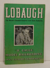 RARE Vintage Lobaugh "O" Gauge Model Railroading 1942 Catalog Supplement