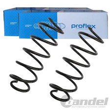 2X PROFLEX FAHRWERKSFEDERN VORNE PASSEND FÜR PEUGEOT 207 207/207+ LINKS+RECHTS