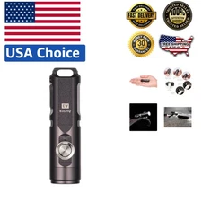 Versatile USB-C Rechargeable Flashlight – 650 Lumens, Keychain Design, Durable