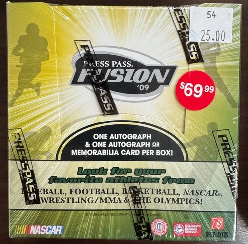 2009 Press Pass Fusion Football Box Factory Sealed