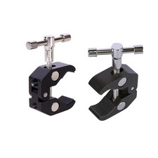 Super Clamp with 1/4 and 3/8 Thread for Photography,Camera Monitor, LED Light...