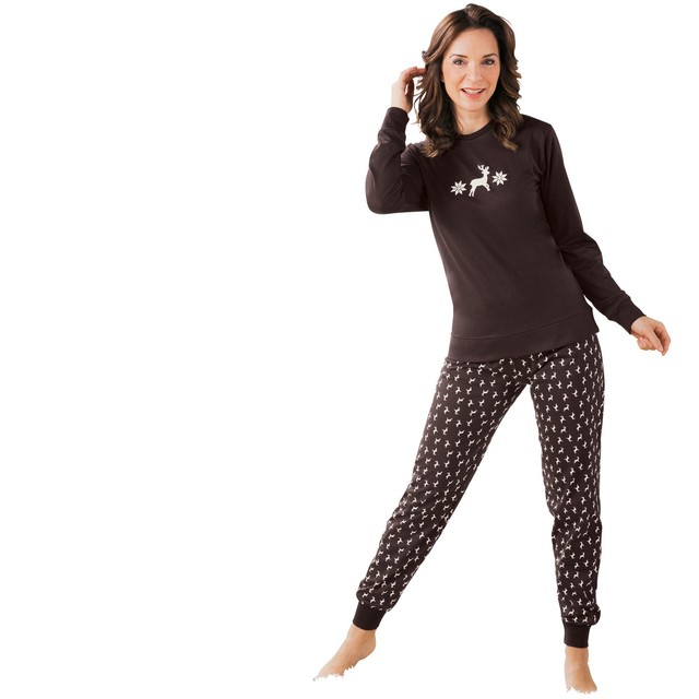 REDBEST Damen-Schlafanzug Single-Jersey