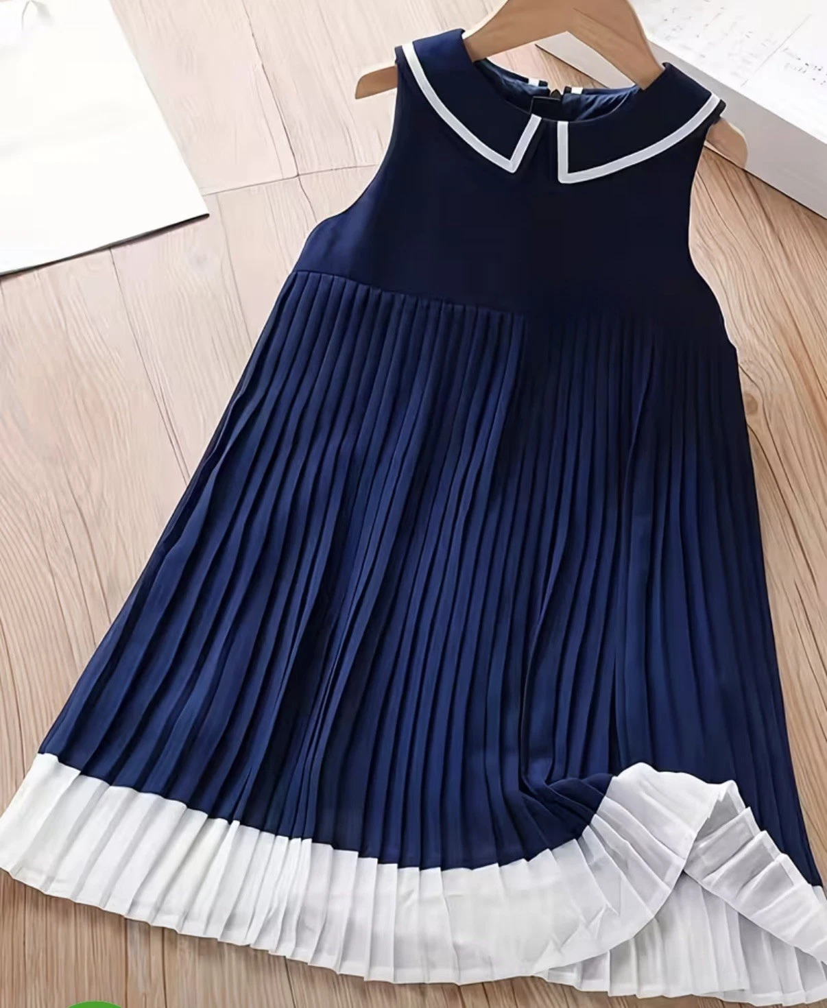 Beautiful Girls School Dress Uniform Size 10-11 Navy
