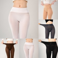 Seamless Plus Velvet Pantyhose for Women Deep Crotch  Thickened Tights