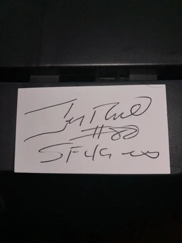 Jerry Rice Autograph