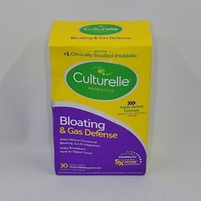 Culturelle Probiotic Bloating  Gas Defense 30 Capsules EXP: 08/26