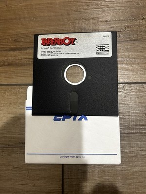 Paperboy 1984 by Atari Computer Game Apple IIe IIc  IIGS Floppy 5.25''