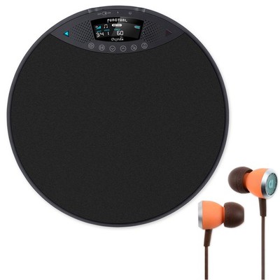 Cherub DP-970 Übungspad elektronsiches Drum-Pad mit in Ear-Kopfhörer
