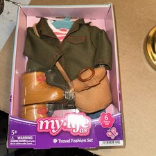My Life As Traveler Fashion Set Outfit for 18" Doll New