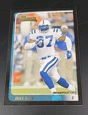 2003 Topps Mike Doss #238 Rookie Indianapolis Colts Football Card. rookie card picture