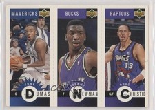 1996 Collector's Choice Mini-Cards Tony Dumas Johnny Newman Doug Christie 0t9s