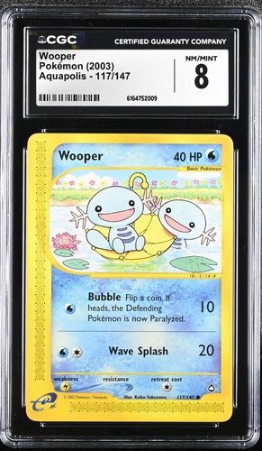 Wooper graded CGC 8 for sale on eBay