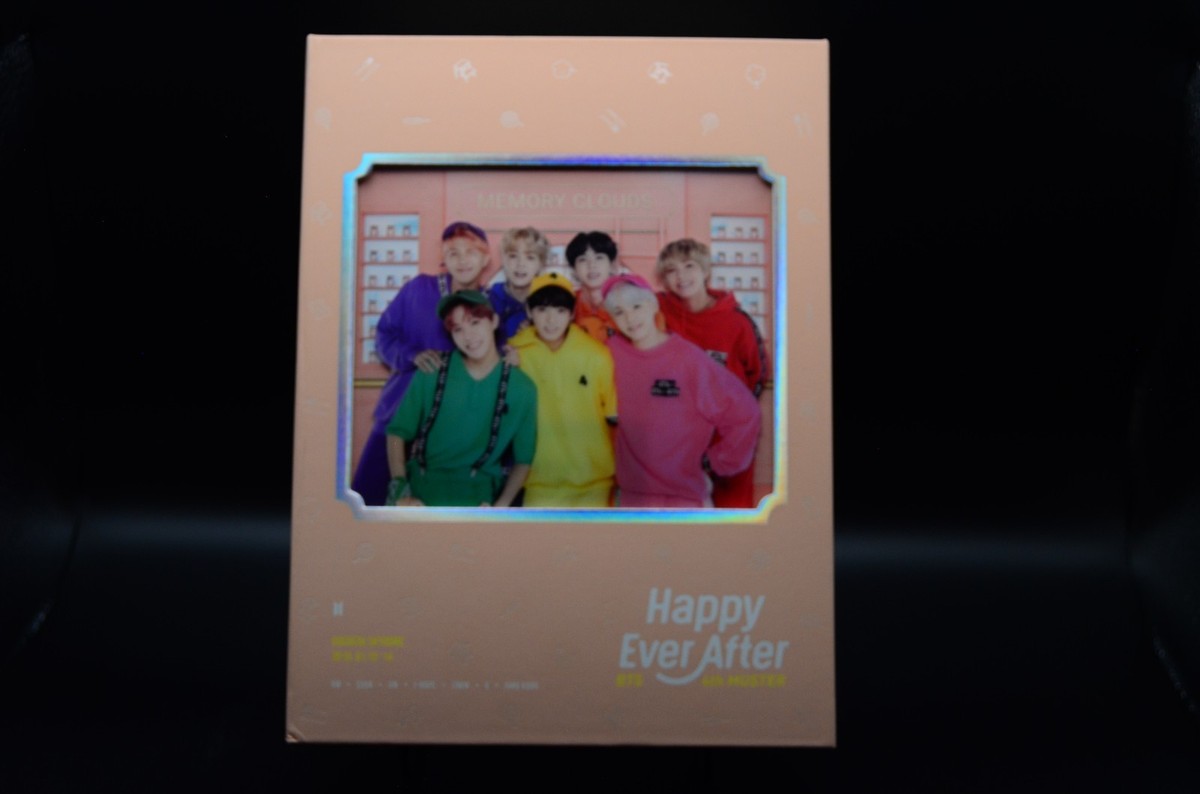 BTS 4TH MUSTER Happy Ever After ハピエバ DVD BTS 4th MUSTER Happy Ever After Official DVD Set - NO PHOTOCARD