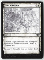 Late to Dinner (Showcase) #329 Modern Horizons 2