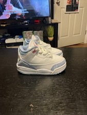 Nike Air Jordan 3 Retro White Cobalt Bliss Toddler HQ0782-101 Size 5C