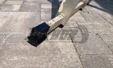 2PCS 50x22mm Ladder Rubber feet for traverse Outer Replacement Shoe Spare Part