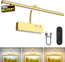Picture Light with Remote 15.35Inch Wireless Rechargeable Battery Wall Light