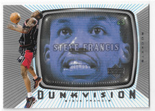 2002-03 Upper Deck - Steve Francis Dunkvision #DV7