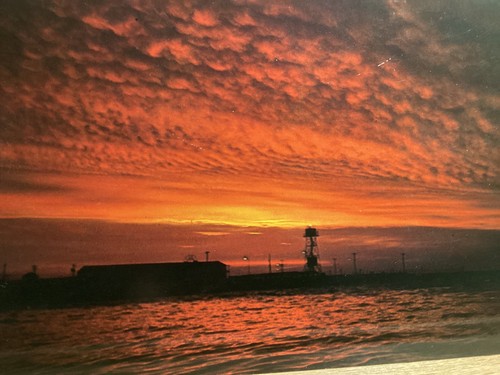 Sunrise at the Inlet: Ocean City, MD - Vintage Postcard - Picture 2 of 3
