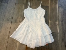 NWT Shein SXY white eyelet sundress size S