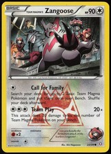 Team Magma's Zangoose 22/34 (NM) Common - Double Crisis Pokemon on eBay