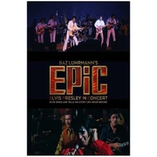 Elvis Presley Epic Concert Baz Luhrmann Music Film Poster