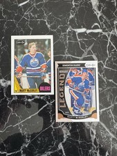 (2) Marty Mcsorley 1987-88 O-Pee-Chee Rookie / 2015-16 OPC Marquee Legend Card. rookie card picture