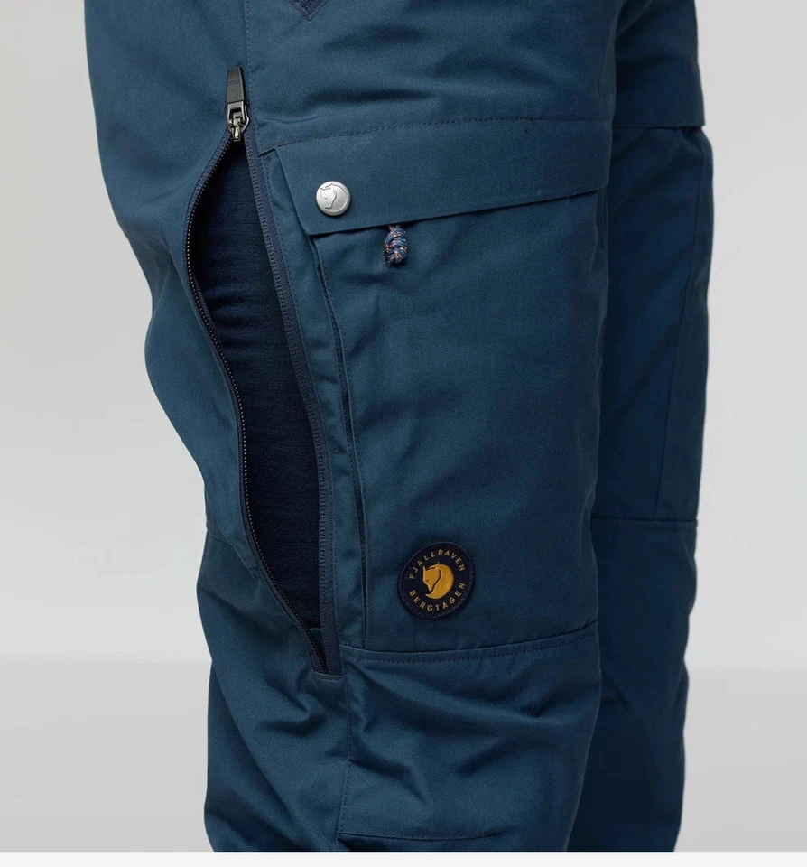 Pantalón FJÄLLRÄVEN KÅNKEN Mujer Bergtagen G-1000 Mountain AZUL XS Foto 4 de 4