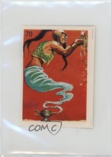 1980s Reyauca Monstruos Monster Stickers Genie #70 0kb5