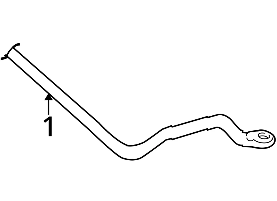 Used Front Suspension Stabilizer Bar fits: 2006 Chevrolet Express 2500 van Front - Imagem 4 de 4