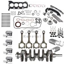 2ZRFE 1.8L Engine Crankshaft Rods Piston Gasket Timing Kit For Toyota Prius