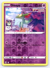 Dreepy 128/264 Reverse Holo SWSH08: Fusion Strike Pokemon Card - NM