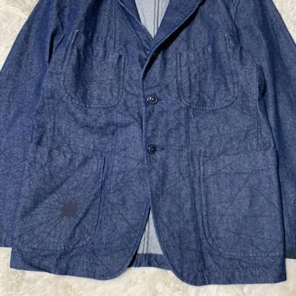 Chaqueta Bedford Denim Spider para Hombre Ropa de Ingeniería Prendas de Ingeniería Foto 3 de 4