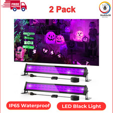 2PCS 40W LED Black Light Bar, Blacklights For Glow Party, Blacklight, Halloween
