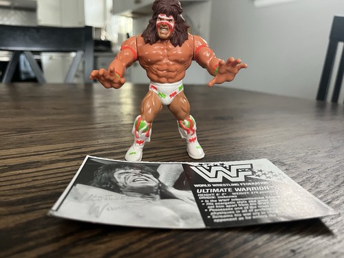 Near Mint Condition WWF Hasbro The Ultimate Warrio...